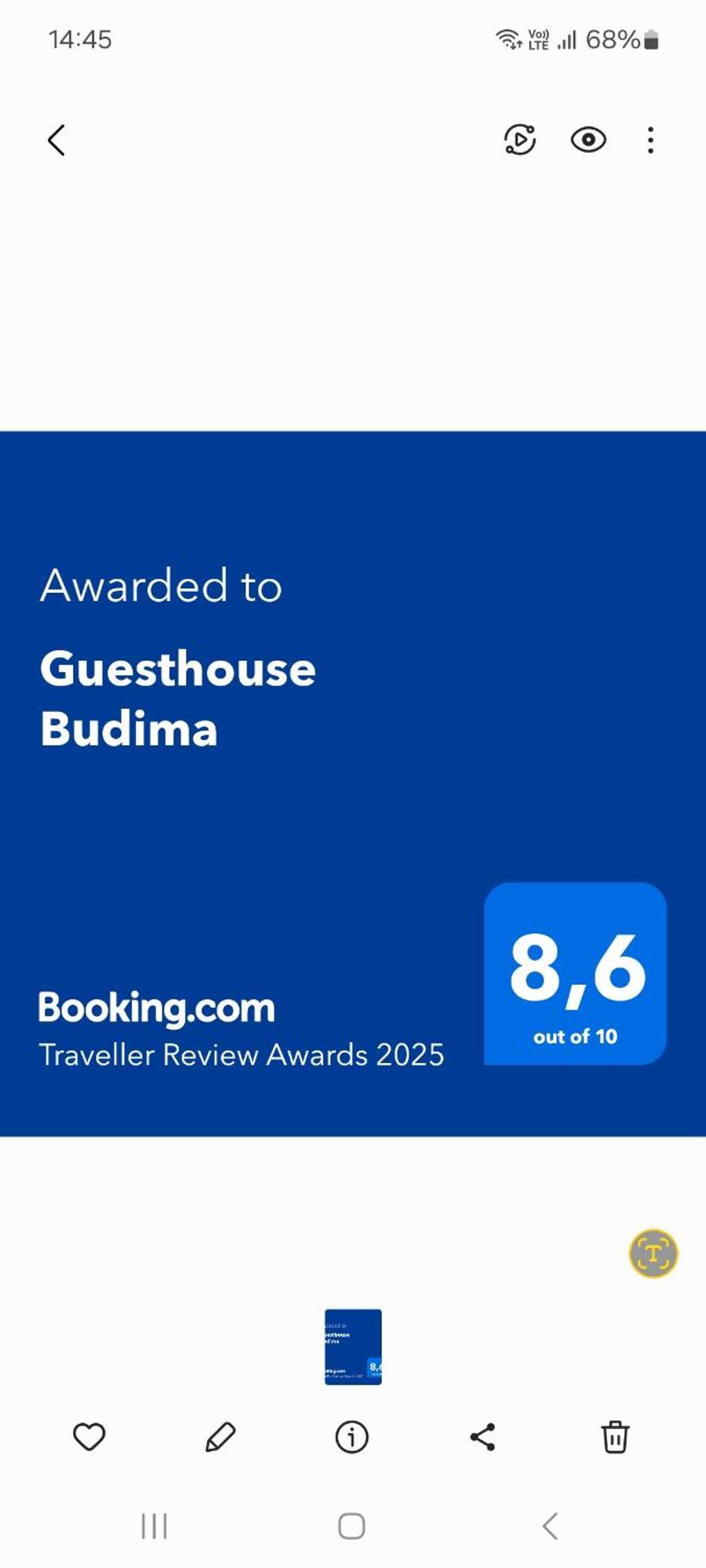 Guesthouse Budima Banići Zewnętrze zdjęcie